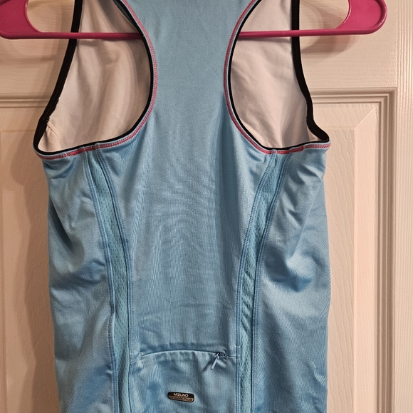 Mizuno Dynamic Plus  tank size S women's aqua - Picture 2 of 3